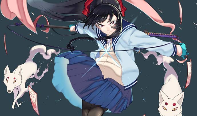 【画师推荐】日本画师廃狼的作品欣赏 
