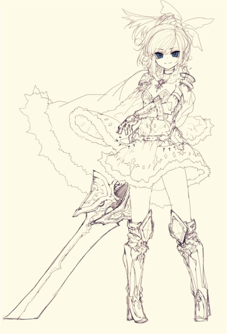 【画师推荐】日本画师リウイチ的作品草稿分享