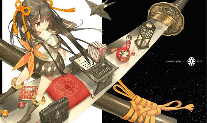【画师推荐】日本画师かわく的作品分享