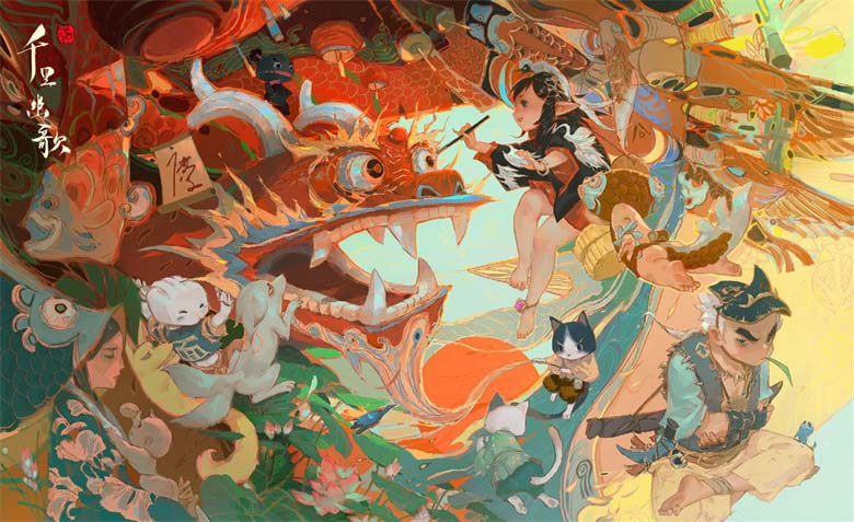 【画师推荐】插画师俊西先生的作品欣赏