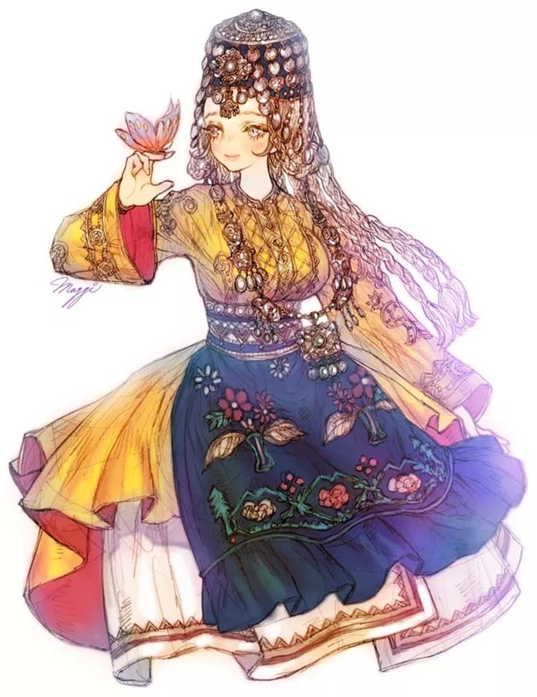 【画师推荐】韩国的插画师MAGGI的作品欣赏
