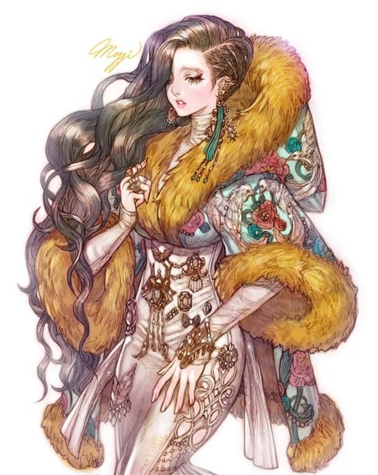 【画师推荐】韩国的插画师MAGGI的作品欣赏