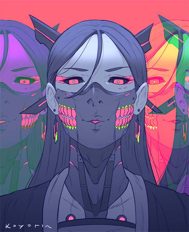 【画师推荐】加拿大的漫画设计师Koyori n的作品欣赏