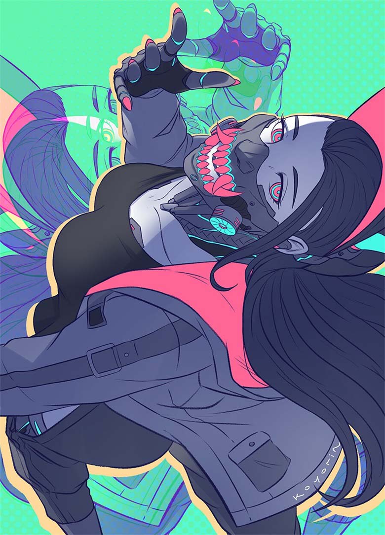 【画师推荐】加拿大的漫画设计师Koyori n的作品欣赏