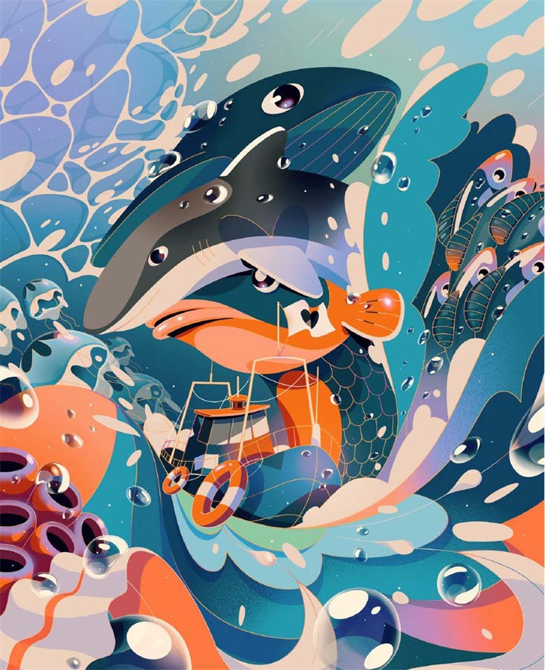 【画师推荐】插画师Nuria Boj的作品分享
