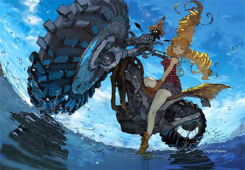 【画师推荐】日本的漫画家Demizu Posuka的作品分享