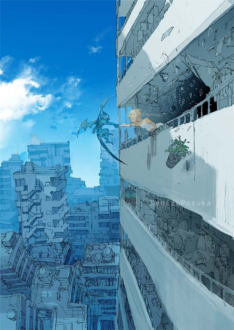 【画师推荐】日本的漫画家Demizu Posuka的作品分享
