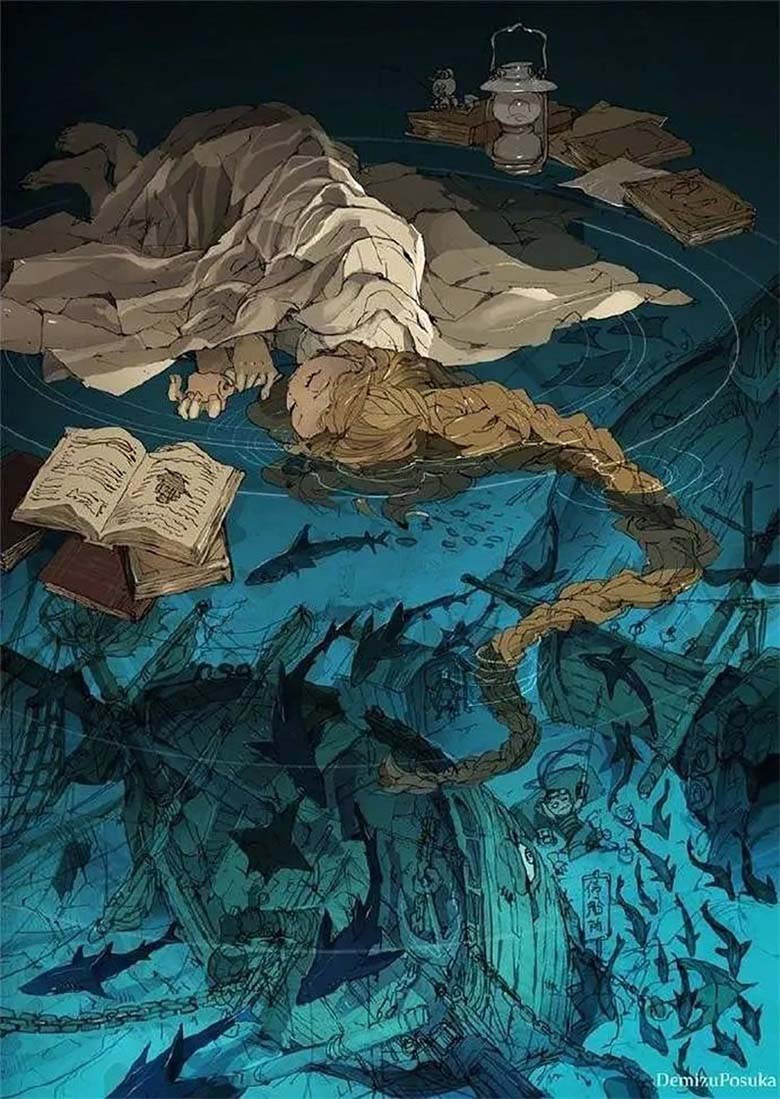 【画师推荐】日本的漫画家Demizu Posuka的作品分享