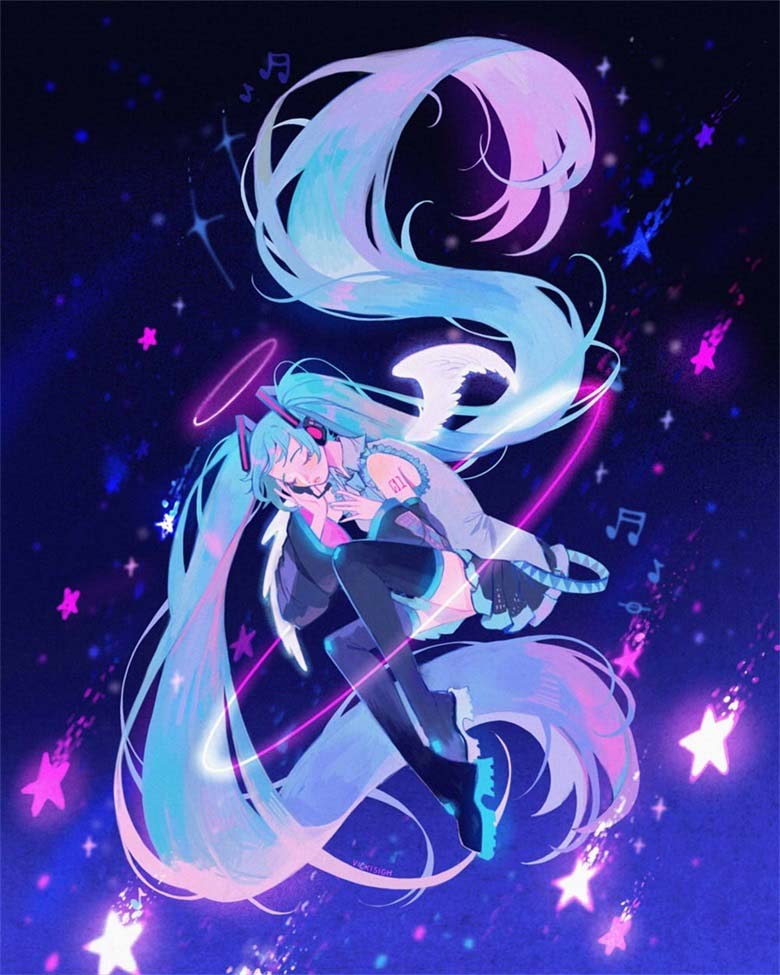 【画师推荐】人物插画艺术家vickisigh的作品欣赏