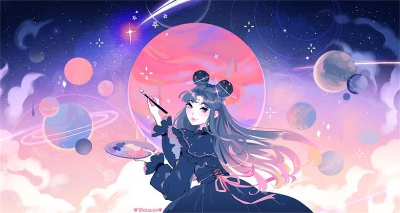 【画师推荐】人物插画艺术家vickisigh的作品欣赏
