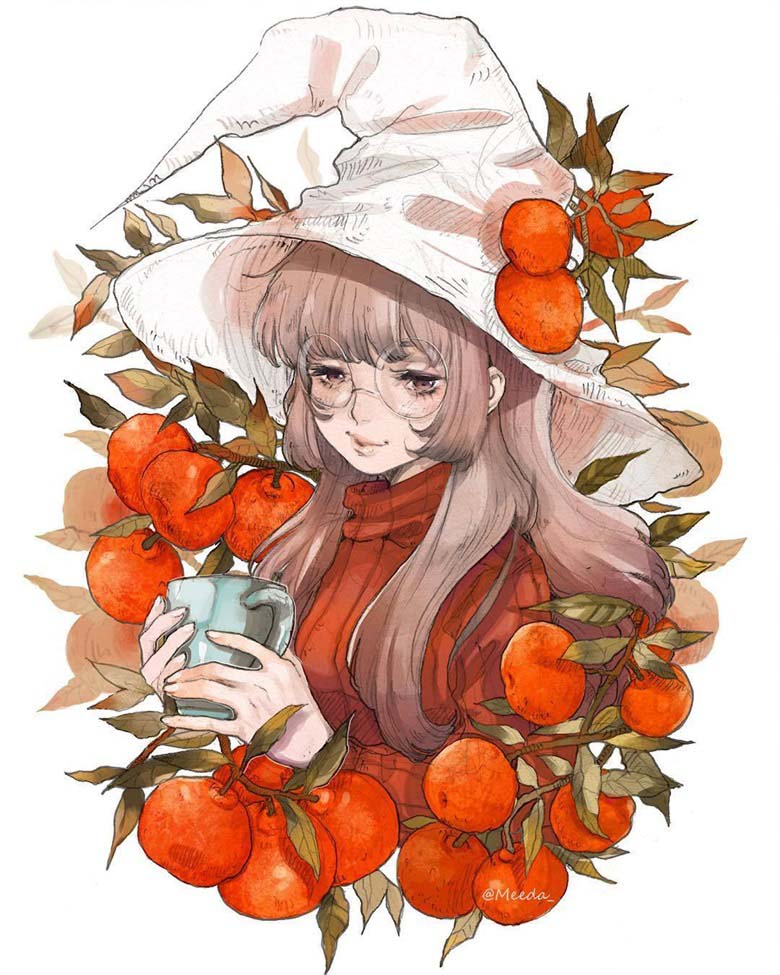【画师推荐】自由职业艺术家Hamidah Hamadah的作品分享