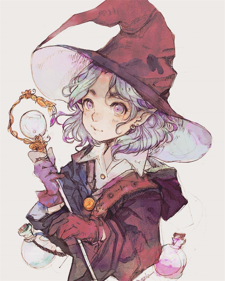 【画师推荐】自由职业艺术家Hamidah Hamadah的作品分享