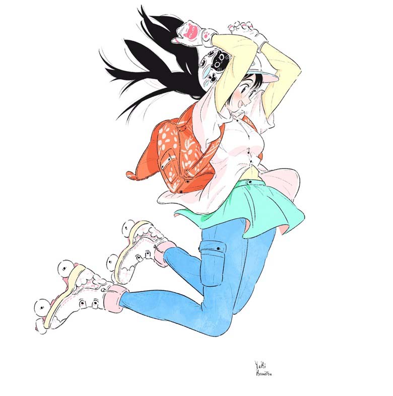 【画师推荐】日本的漫画设计艺术家かわつゆうき的作品分享