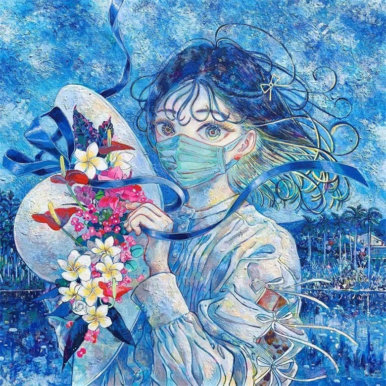 【画师推荐】日本的艺术家Haruka Makita的作品欣赏