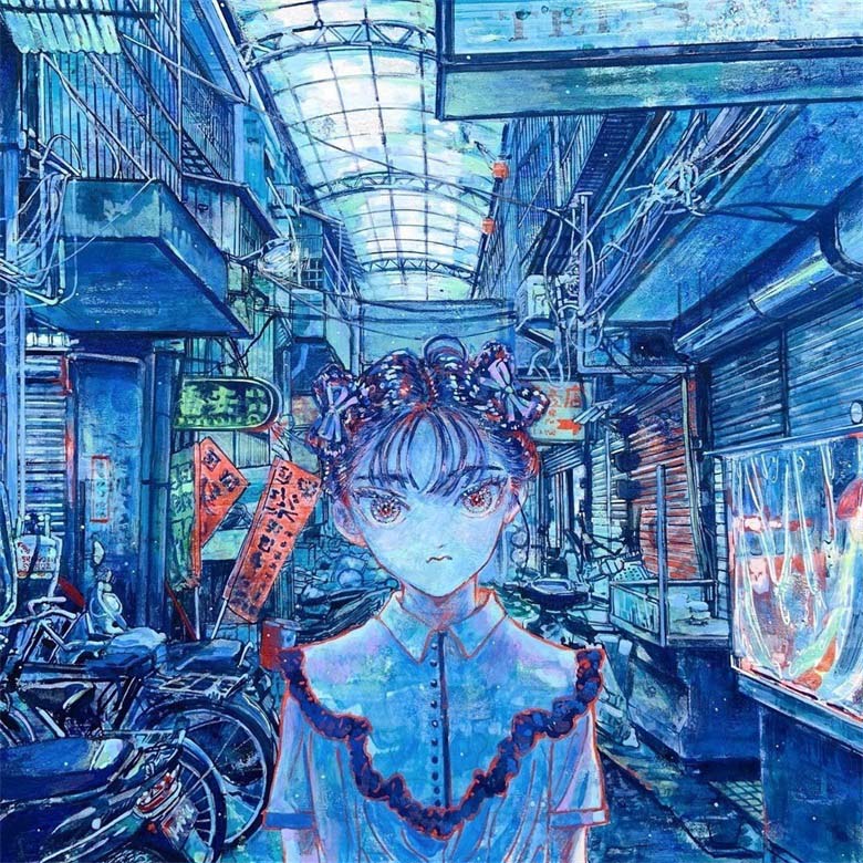 【画师推荐】日本的艺术家Haruka Makita的作品欣赏