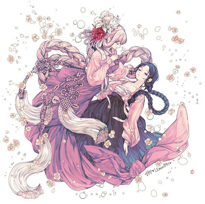 【画师推荐】韩国的手绘漫画家양흑미的作品欣赏
