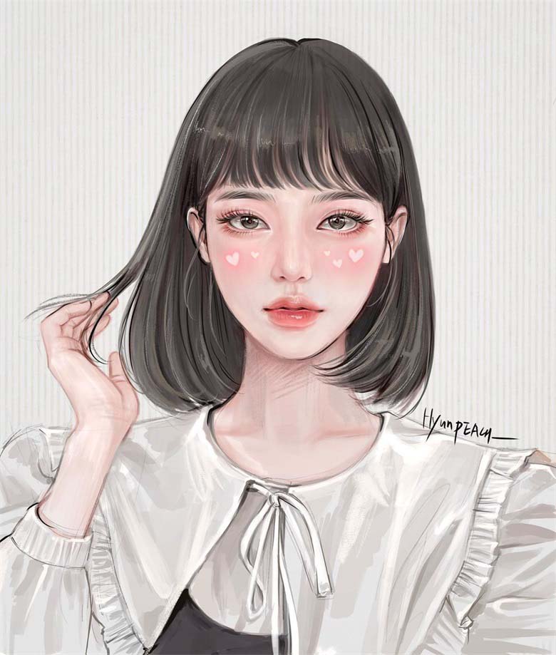 【画师推荐】韩国的创意插画师현피치的作品欣赏
