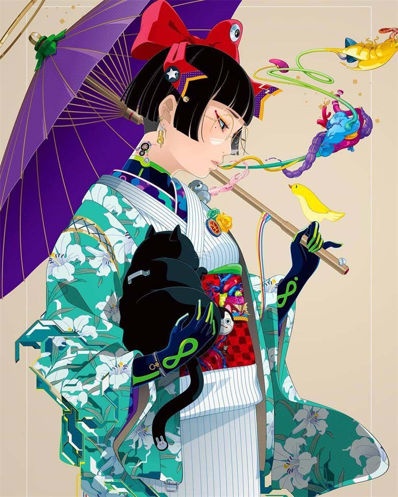 【画师推荐】日本的插画师高桥博之的作品分享