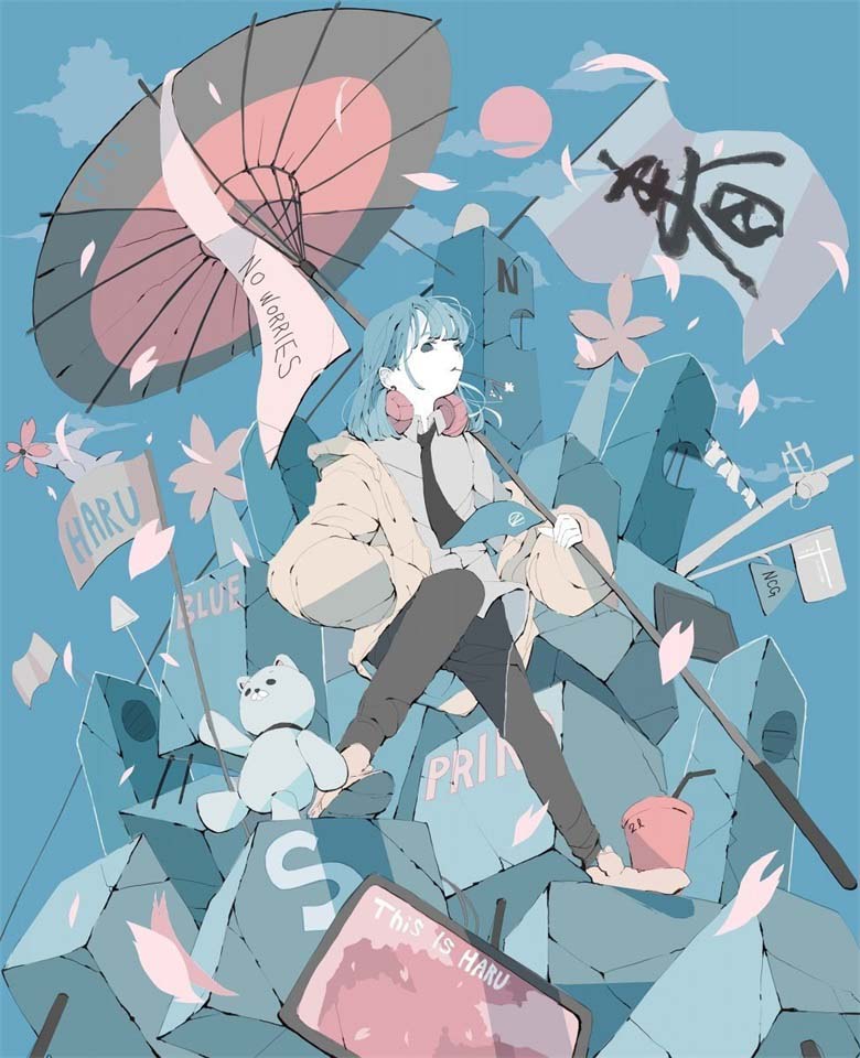 【画师推荐】日本的漫画艺术家ノーコピーライトガール的作品分享