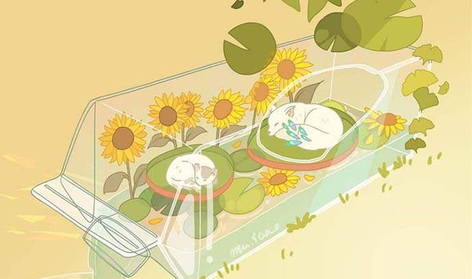 【画师推荐】漫画艺术家、创意插画师Mu.andcoco的作品欣赏