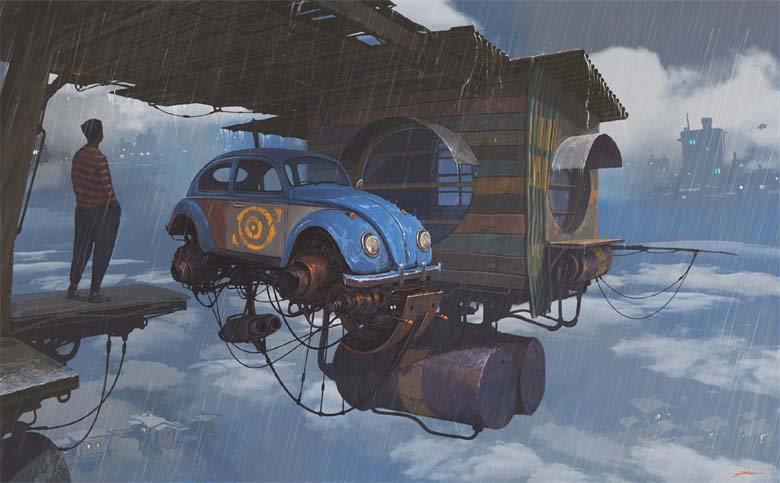 【画师推荐】阿根廷的创意插画师Alejandro Burdisio的作品欣赏