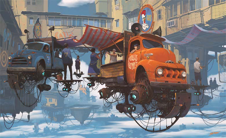 【画师推荐】阿根廷的创意插画师Alejandro Burdisio的作品欣赏