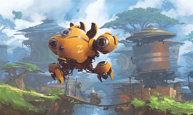 【画师推荐】阿根廷的创意插画师Alejandro Burdisio的作品欣赏