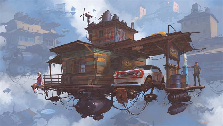 【画师推荐】阿根廷的创意插画师Alejandro Burdisio的作品欣赏