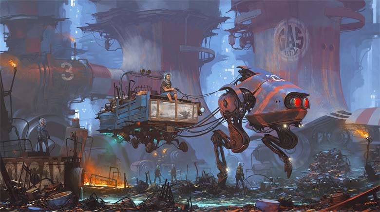 【画师推荐】阿根廷的创意插画师Alejandro Burdisio的作品欣赏