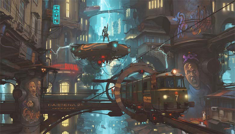 【画师推荐】阿根廷的创意插画师Alejandro Burdisio的作品欣赏