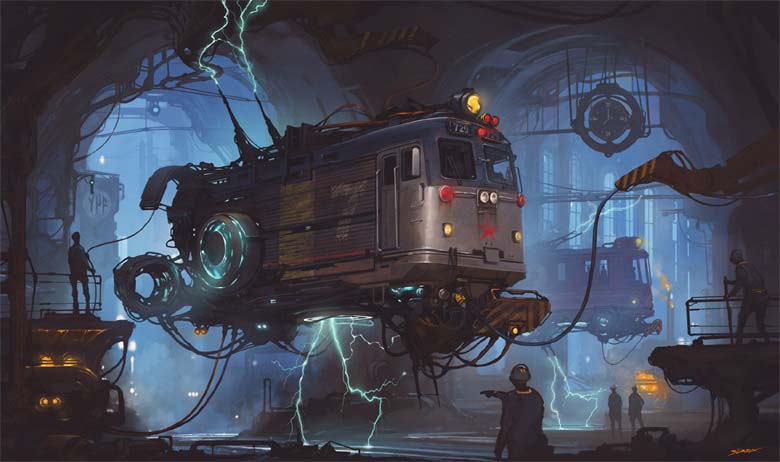 【画师推荐】阿根廷的创意插画师Alejandro Burdisio的作品欣赏