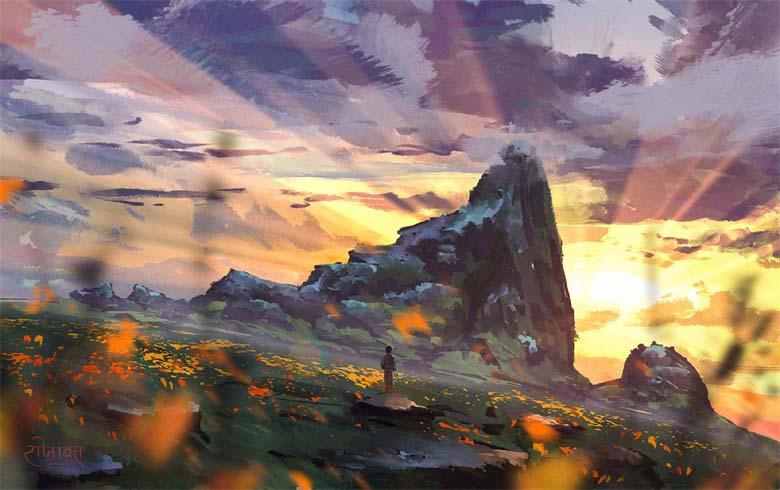 【画师推荐】印度的插画师 Surendra Rajawat的作品欣赏