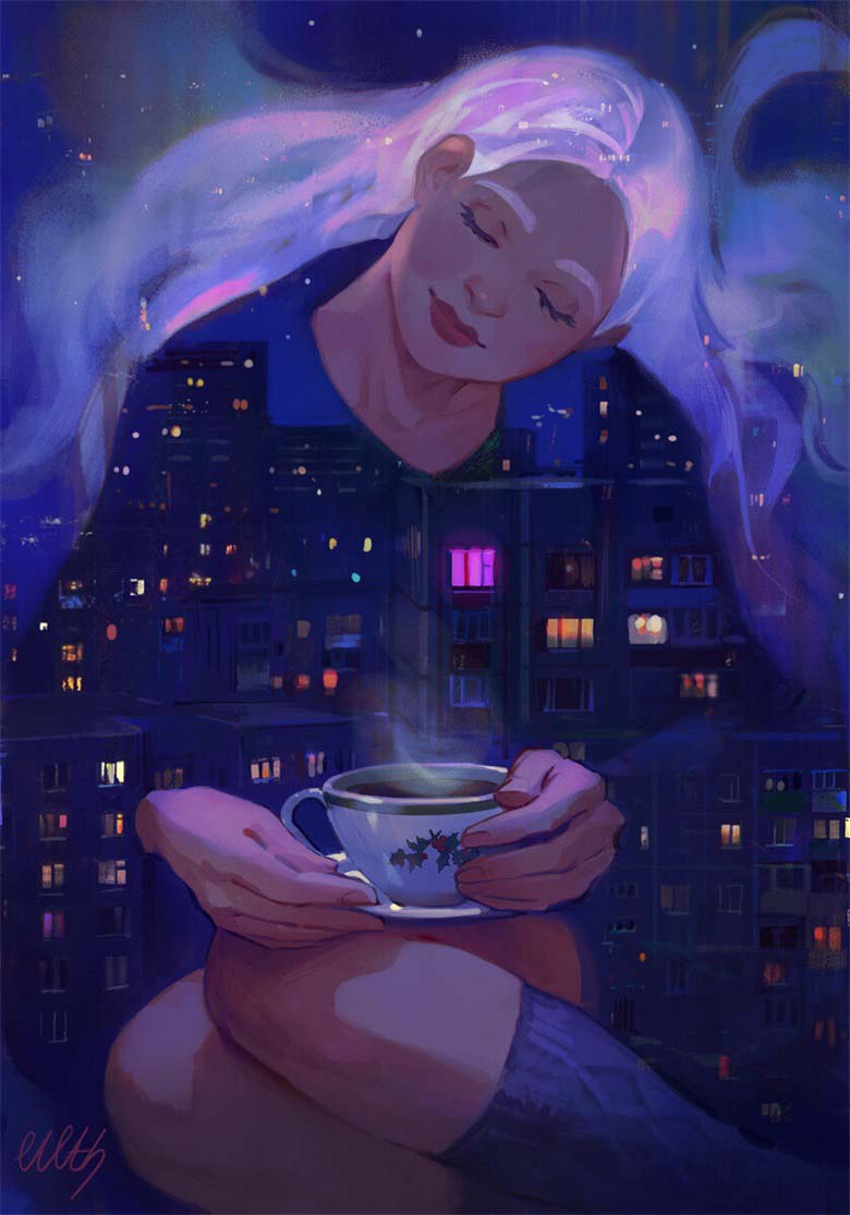 【画师推荐】俄罗斯的插画师Julia Zhuravleva的作品分享