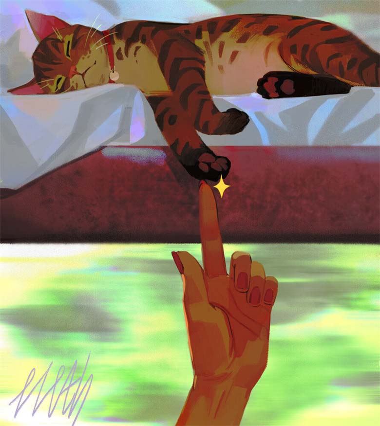 【画师推荐】俄罗斯的插画师Julia Zhuravleva的作品分享