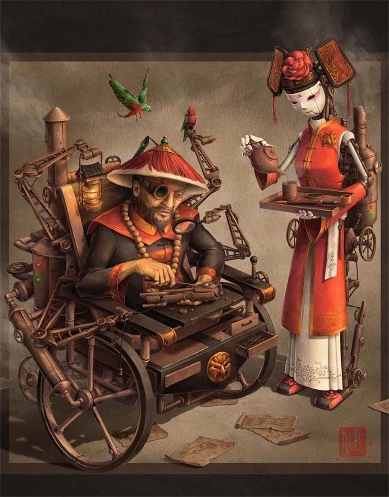 【画师推荐】华裔自由概念艺术家James Ng的作品欣赏
