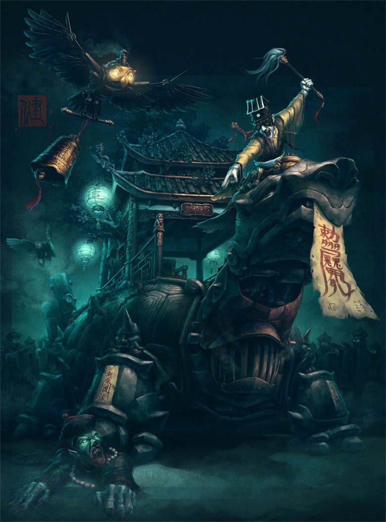 【画师推荐】华裔自由概念艺术家James Ng的作品欣赏