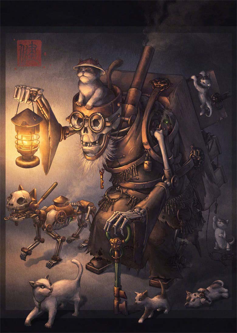 【画师推荐】华裔自由概念艺术家James Ng的作品欣赏
