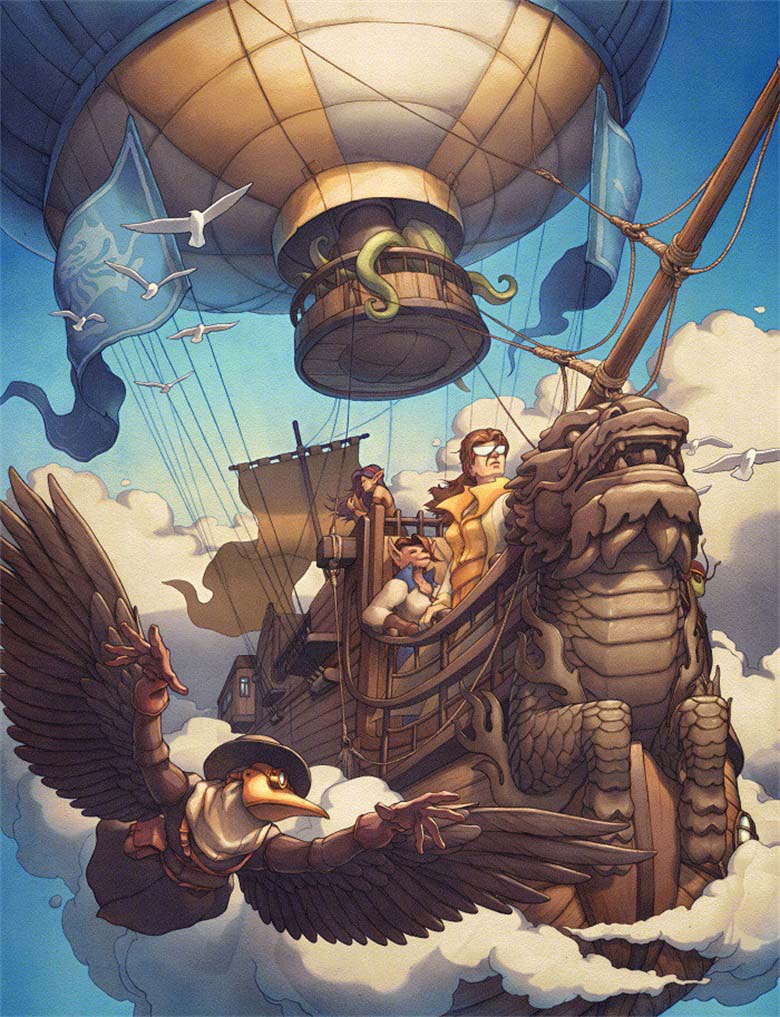 【画师推荐】华裔自由概念艺术家James Ng的作品欣赏