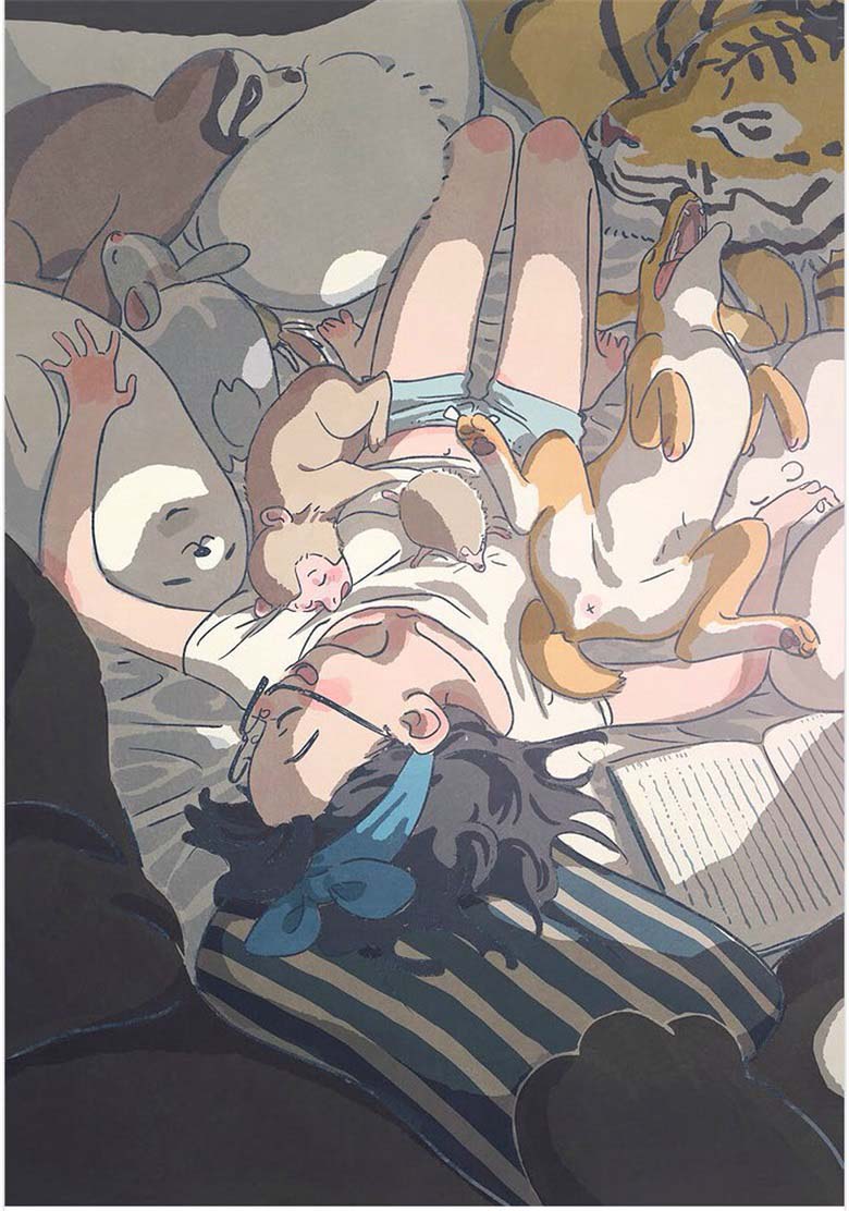 【画师推荐】动画手绘艺术家新井阳次郎的作品分享