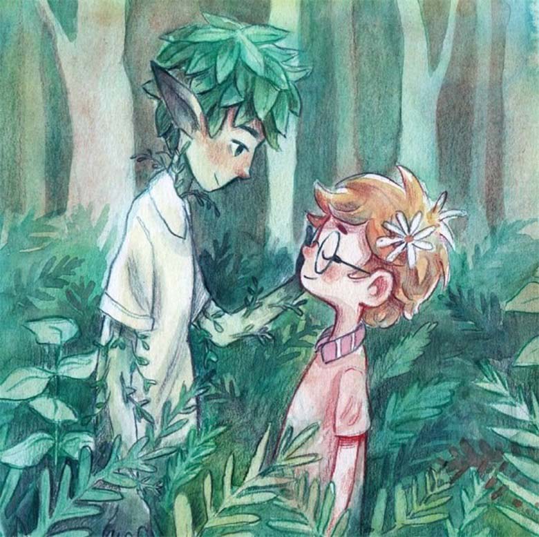 【画师推荐】塞尔维亚儿童漫画家Lea的作品分享