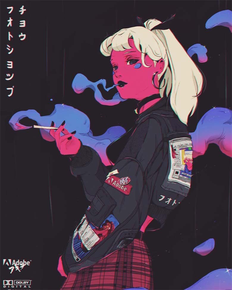 【画师推荐】中国台湾人物插画设计师周建安的作品分享