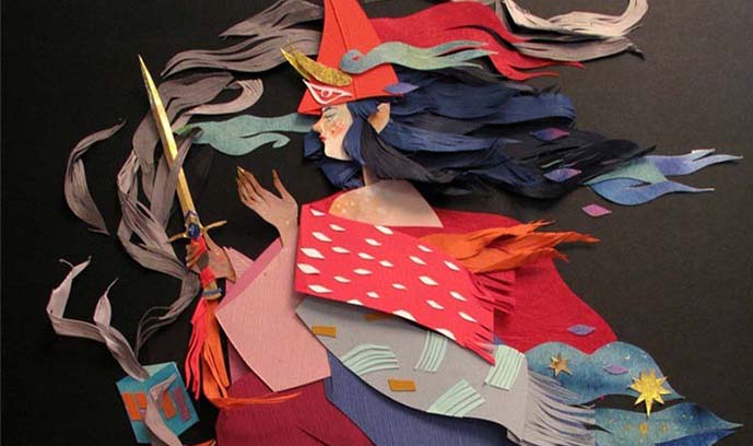 【画师推荐】加拿大剪纸艺术家Morgana Wallace的作品分享