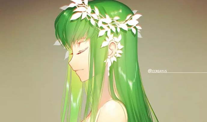 【画师推荐】最强C.C.控。画师嵐月的作品分享
