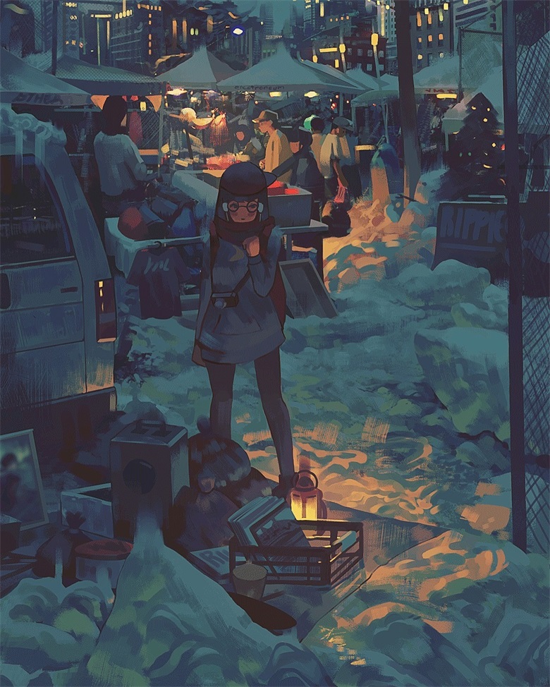【画师推荐】美国风景画师Klegs的插画作品分享