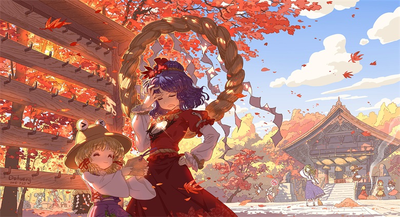 【画师推荐】中国画师oO大黄Oo的插画作品欣赏