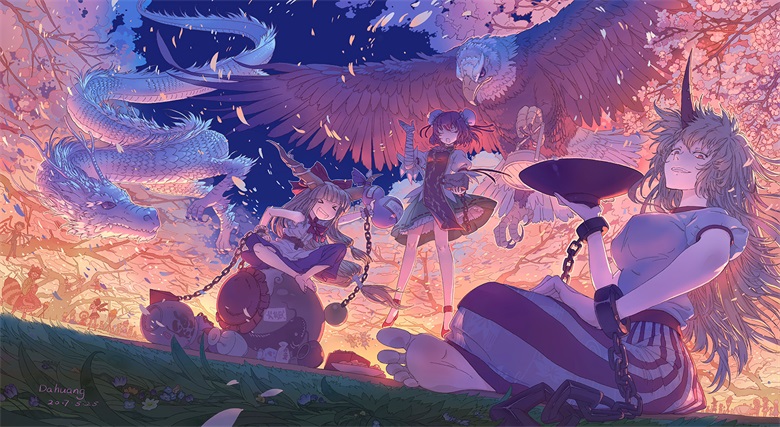 【画师推荐】中国画师oO大黄Oo的插画作品欣赏