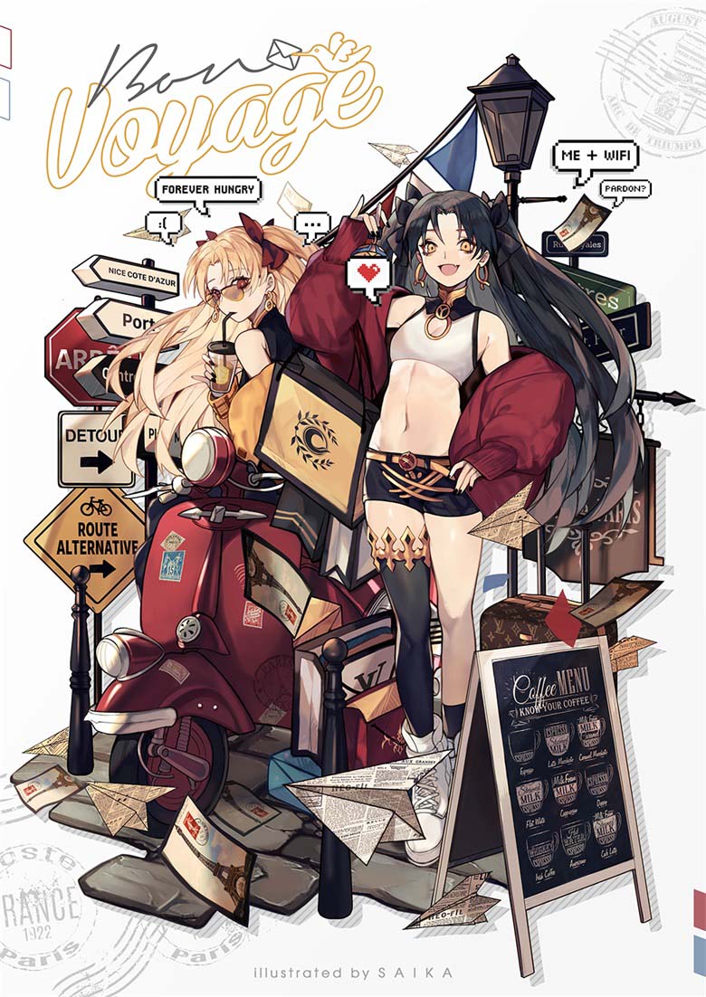 【画师推荐】日本画师Saika『罪歌』的作品欣赏