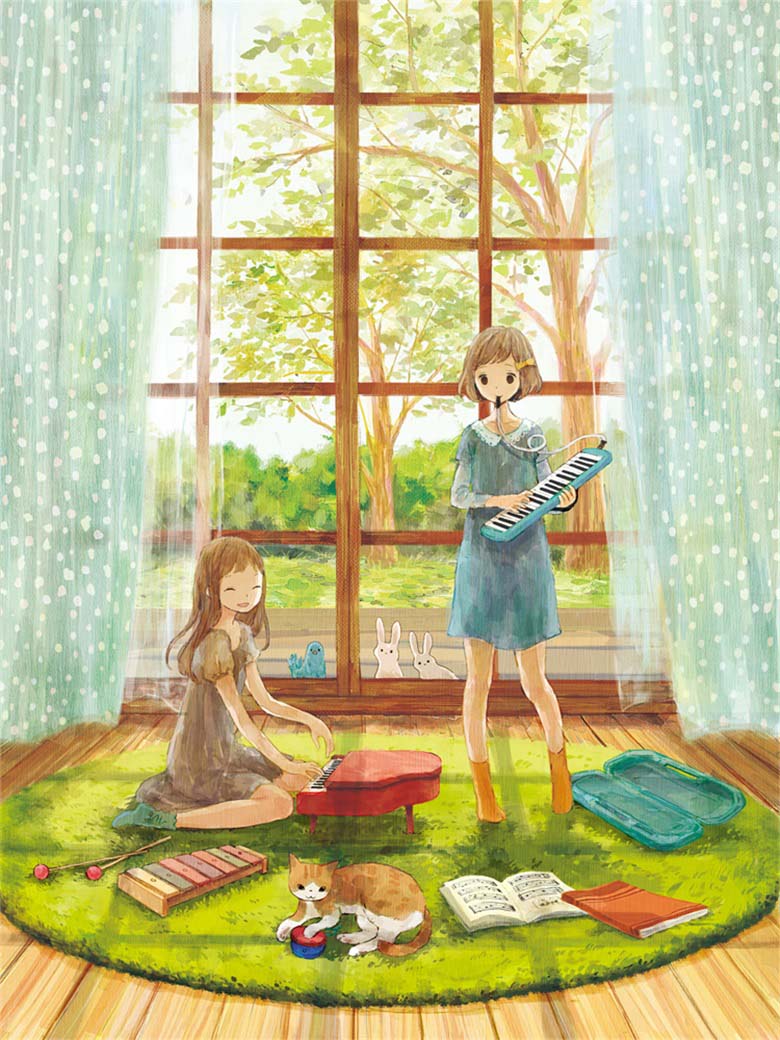 【画师推荐】日本画师ゆうこ的作品分享