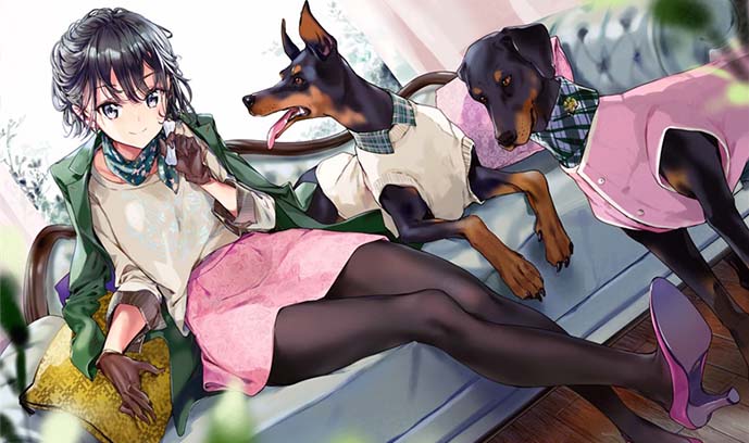 【画师推荐】日本画师Tiv的作品分享