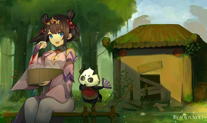 【画师推荐】画师Hentaki的作品分享